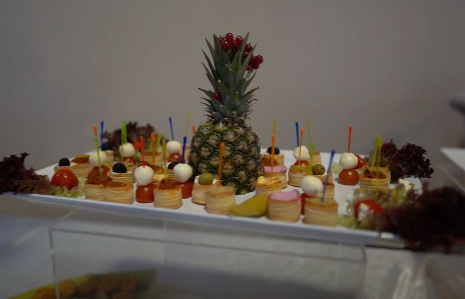 Fingerfood-Platte vom Premium Catering der Masaal Eventlocation